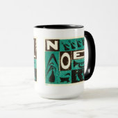 Weihnachten Green Tasse (VorderseiteRechts)