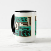 Weihnachten Green Tasse (Vorderseite Links)