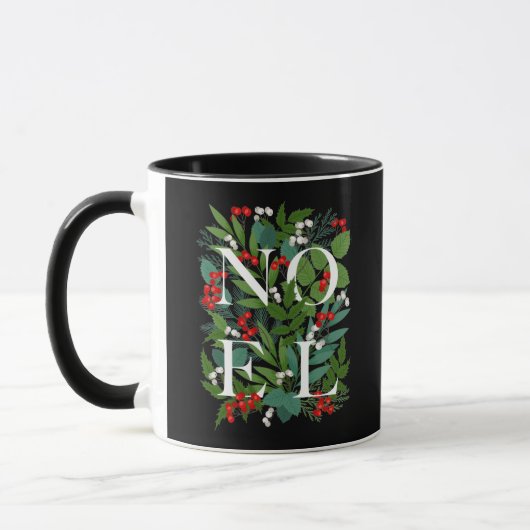 WEIHNACHTEN Greenery Berries Weihnachten Tasse (Links)