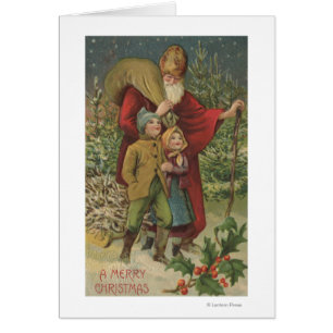 Weihnachten GreetingSanta, das mit Kindern geht