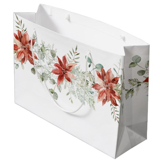 Weihnachten Große Geschenktüte (Rückseite Schrägansicht)