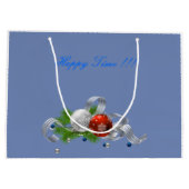 Weihnachten Große Geschenktüte (Rückseite)