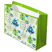 Weihnachten Große Geschenktüte (Vorderseite Schrägansicht)