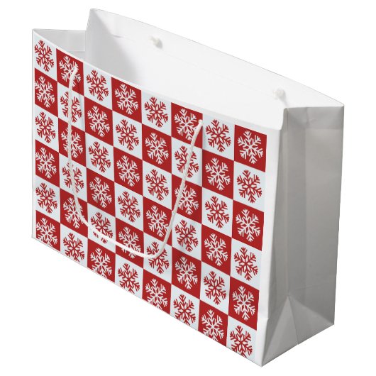 Weihnachten Große Geschenktüte (Vorderseite Schrägansicht)