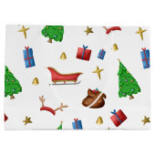 Weihnachten Große Geschenktüte (Rückseite)