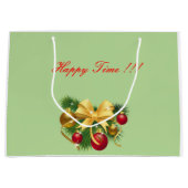 Weihnachten Große Geschenktüte (Vorderseite)