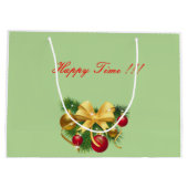 Weihnachten Große Geschenktüte (Rückseite)