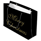 Weihnachten Große Geschenktüte (Vorderseite Schrägansicht)