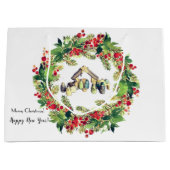 Weihnachten Große Geschenktüte (Vorderseite)