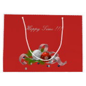 Weihnachten Große Geschenktüte (Rückseite)