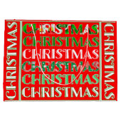 Weihnachten Große Geschenktüte (Rückseite)
