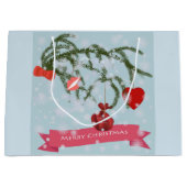 Weihnachten Große Geschenktüte (Vorderseite)