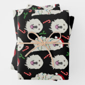 Weihnachten Große Pyrenäen Geschenkpapier Set (Beispiel)