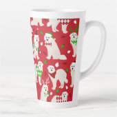 Weihnachten Große Pyrenäen Hunde Milchtasse (Rechts)