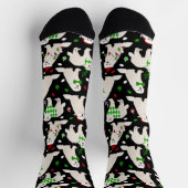 Weihnachten Große Pyrenäen Hunde Socken (Oben)