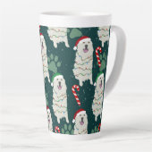 Weihnachten Große Pyrenäen Milchtasse (Rechte Ecke)