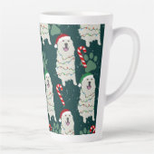 Weihnachten Große Pyrenäen Milchtasse (Rechts)