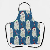 Weihnachten Große Pyrenäen Schürze (Vorderseite)