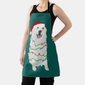 Weihnachten Große Pyrenäen Schürze (InSitu)