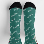 Weihnachten Große Pyrenäen Socken (Oben)