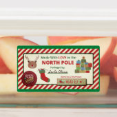 Weihnachten Große Quadrate Adhesiv / wasserdicht E Etiketten (Befestigt)