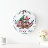 Weihnachten Große Wanduhr (Zuhause)