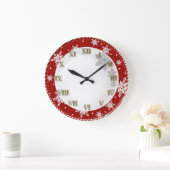 Weihnachten Große Wanduhr (Zuhause)