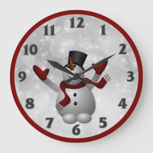 Weihnachten große wanduhr