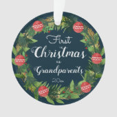 Weihnachten Großeltern Erster Feiertag Ornament (Vorderseite)