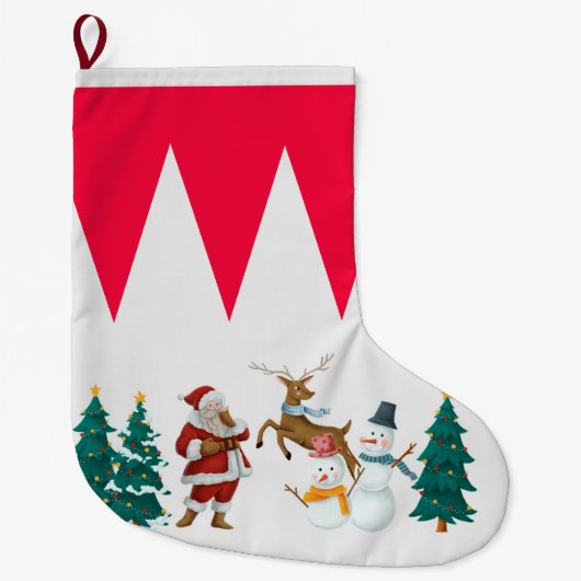 Weihnachten Großer Weihnachtsstrumpf (Vorderseite)