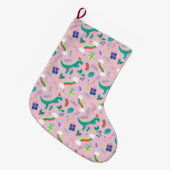 Weihnachten Großer Weihnachtsstrumpf (Vorderansicht (hängend))