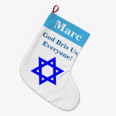 Weihnachten Großer Weihnachtsstrumpf (Vorderansicht (hängend))