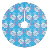 Weihnachten Großes Ding Fleece Weihnachtsbaumdecke (Vorderseite)