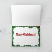 Weihnachten Großvater Karte (Innenseite)