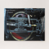 Weihnachten Großvater. Puzzle (Horizontal)