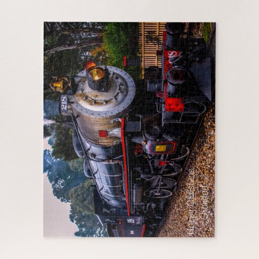 Weihnachten Großvater. Puzzle (Vertikal)