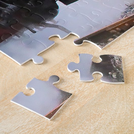 Weihnachten Großvater. Puzzle (Seite)