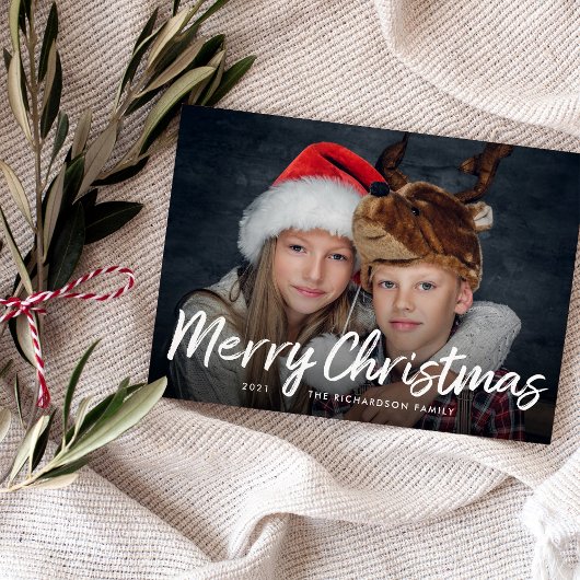 Weihnachten | Grün mit Foto