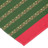 Weihnachten grün Tableclout Tischdecke (Schrägansicht)