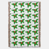 Weihnachten Grün und Rot heilige Thunder_Cove Decke (Vorderseite Vertikal)