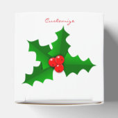 Weihnachten Grün und Rot heilige Thunder_Cove Geschenkschachtel (Oben)