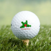 Weihnachten Grün und Rot heilige Thunder_Cove Golfball (Insitu T-Shirt)