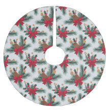 Weihnachten Grüne Garland Red Rows Gold Akzent Grü