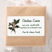 Weihnachten, Grüne Holly-Pflanze mit Berries (Insitu)