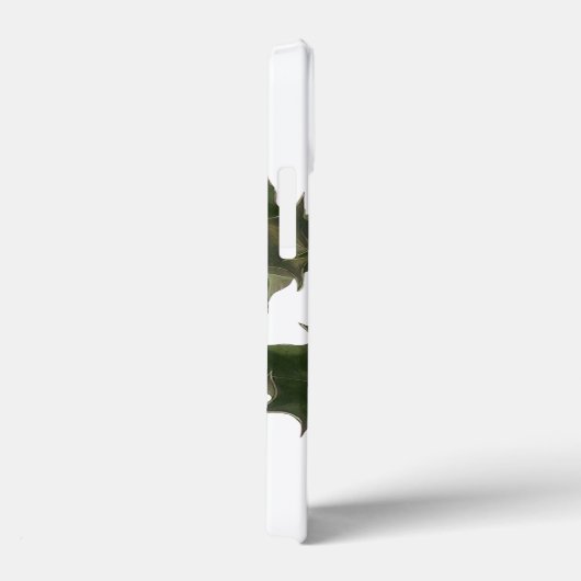 Weihnachten, Grüne Holly-Pflanze mit Berries Case-Mate iPhone Hülle (Rückseite / Rechts)