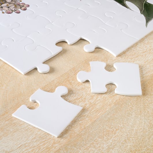 Weihnachten, Grüne Holly-Pflanze mit Berries Puzzle (Seite)