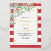 Weihnachten Grüne Streifen Feiertage Funktion (Vorderseite)