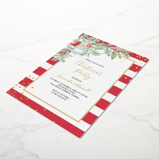 Weihnachten Grüne Streifen Feiertage Funktion (Gedreht)