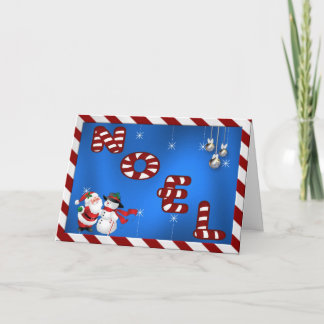 Weihnachten-Gruß-Karte Feiertagskarte