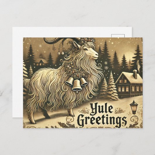 Weihnachten Grüße - Feierliche Feiertage Kunst (Vorne/Hinten)